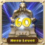 Reach hero level 60