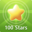 100 Stars gain