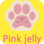 Pink jelly