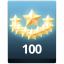 Get 100 stars