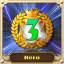 Own 3 heroes