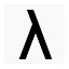 λ