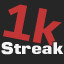 1,000 Hit Streak