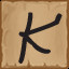 Letter "K"