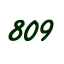 809 points