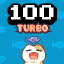 Get 100 fish in Turbo mode