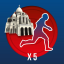 Run 5 times in the Montmartre district