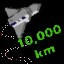 10,000km!