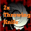 2x Throwing Knife