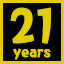 21 years!