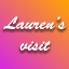 Lauren's visit ach 22