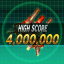 HIGH SCORE 4,000,000