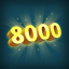 Earn 8000 Score