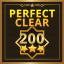 Perfect stage clear 200 times