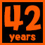 42 years!
