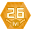 Reached level 26