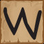 Letter "W"