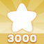 Get 3,000 stars