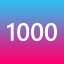 Over 1000!
