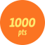 1000 pts
