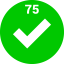75 points