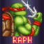 Saves Splinter as Raphael