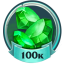 100 000 gems!