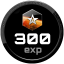Get 300 exp