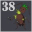 38 cockroaches killed