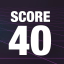 Score 40