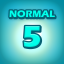Complete Level 5 on normal difficulty