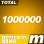 Total 1,000,000m!!