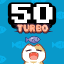 Get 50 fish in Turbo mode