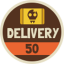 50 Deliveries