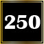 250 points scored