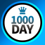 For 1000 days!