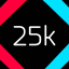 25,000 Points