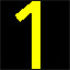 1 yellow
