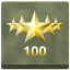 Get 100 stars