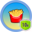 Eat 10 French Fries!