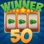 Win at the Slot Machine 50 times