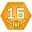 Reached level 16