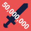 50,000,000 swords