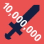 10,000,000 swords
