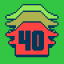 Complete 40 levels