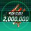 HIGH SCORE 2,000,000