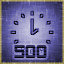 500 seconds