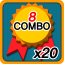 8COMBO X 20