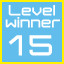 level 15 winner!