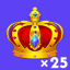 25 Crowns!